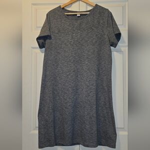 Old Navy Heathered Gray Tshirt Dress XL